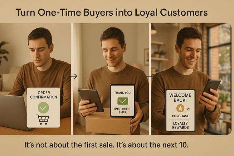 HOW TO ONE TIME BUYERS INTO LOYAL CUSTOMERS:
